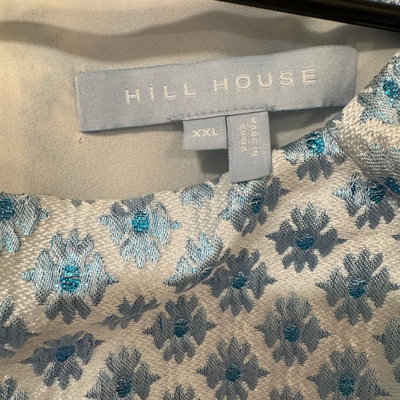NWOT Hill House Home Araminta Dress in Blue Snowflake XXL - Picture 3 of 4